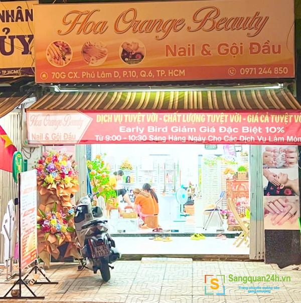 Sang Nhượng Tiệm Nail & Gội Đầu Ở Trung Tâm Quận 6