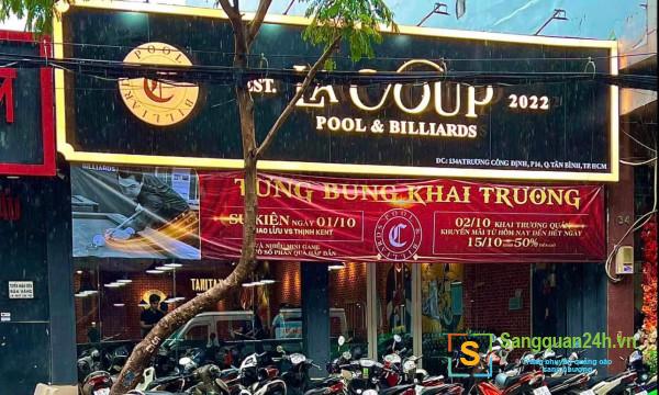 Cần Sang Nhượng Quán Bida Ở Quận Tân Bình