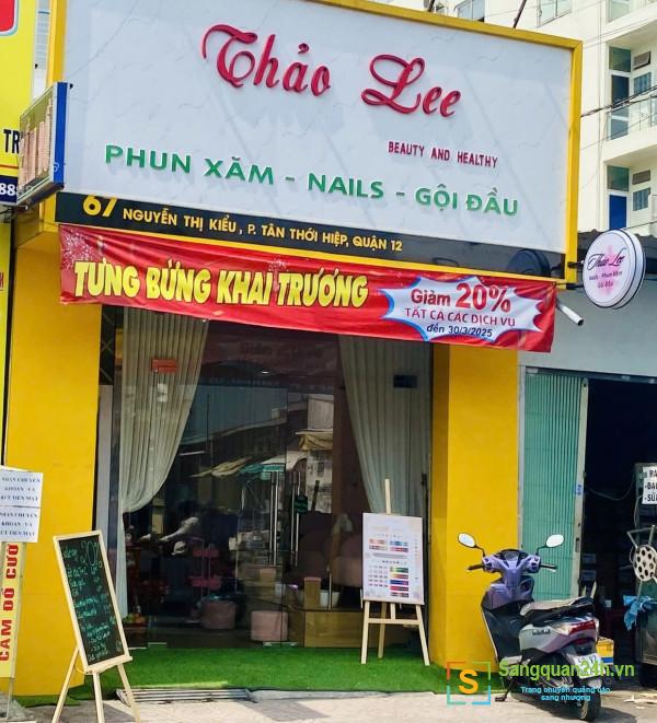 Sang Nhượng Tiệm Nail - Phun Xăm - Gội Đầu Tại Quận 12