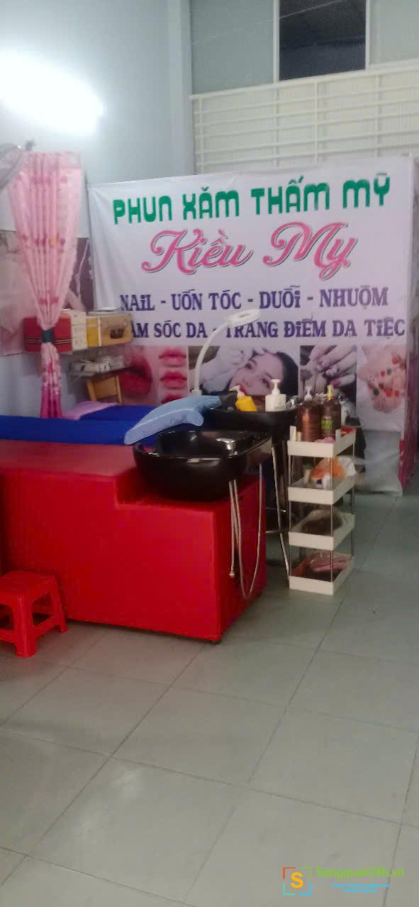Sang tiệm tóc - nail