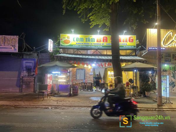 Sang Nhượng Quán Cơm Tâm Ở Linh Trung Thủ Đức