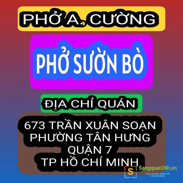 Sang quán phở - hủ tiếu