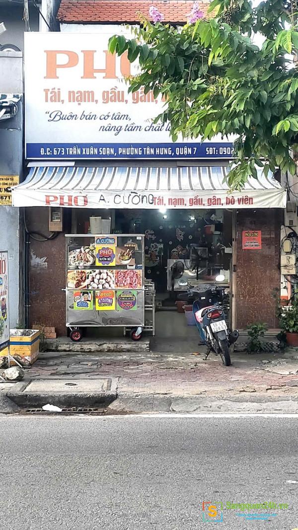 Cần Sang Nhượng Quán Phở Ở Trung Tâm Quận 7