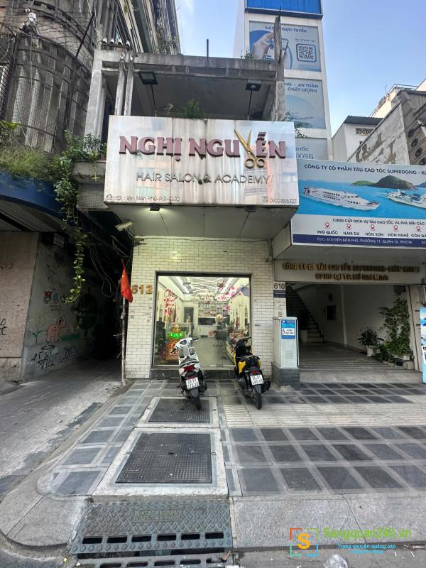 Sang Nhượng Salon Tóc Mặt Tiền Đường Ngay Góc Ngã 3 Trung Tâm Quận 10