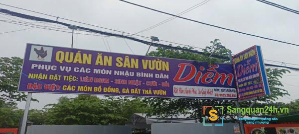 Cần Sang Nhượng Quán Ăn Sân Vườn Chòi Lá Ở Bình Tân