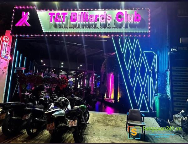 Sang Nhượng Câu Lạc Bộ Bida Ở Trung Tâm Hóc Môn