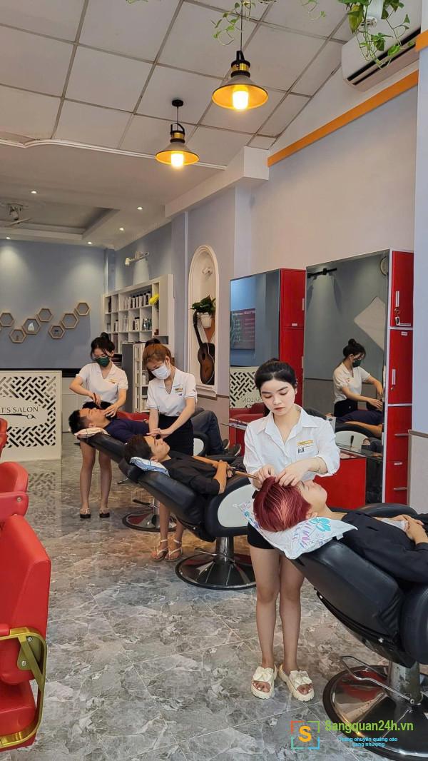Sang tiệm tóc - nail