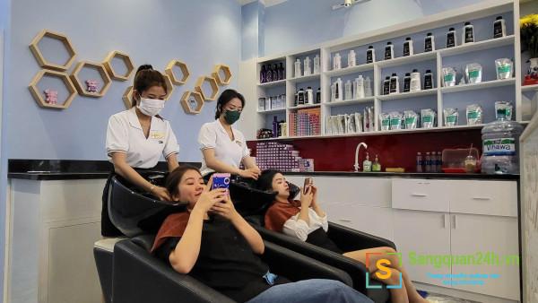 Sang tiệm tóc - nail