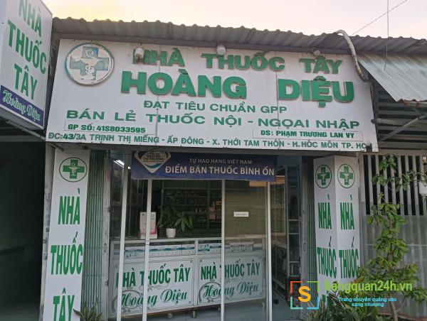 SANG NHƯỢNG NHÀ THUỐC ĐANG HOẠT ĐỘNG ỔN ĐỊNH – VÀO LÀ KINH DOANH NGAY 