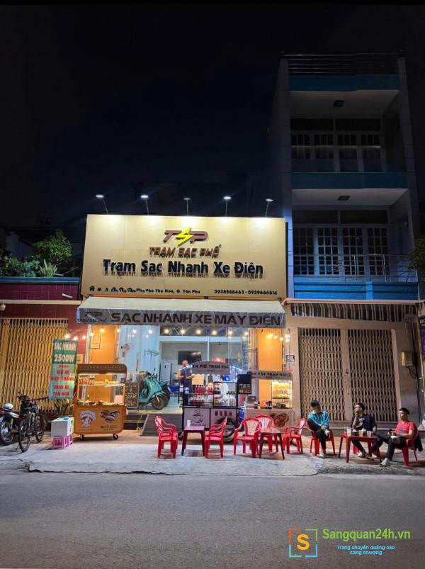 SANG NHƯỢNG QUÁN CÀ PHÊ KẾT HỢP TRẠM SẠC XE ĐIỆN – CÓ SẴN NGUỒN THU NHẬP HẰNG THÁNG