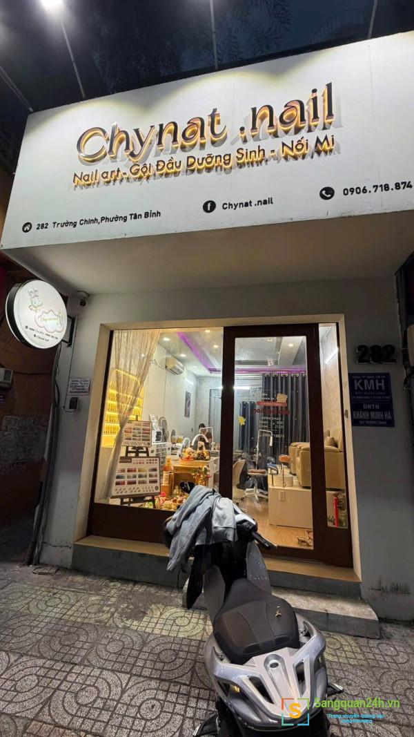 CHÍNH CHỦ SANG GẤP TIỆM NAIL MẶT TIỀN TRƯỜNG CHINH, TÂN BÌNH